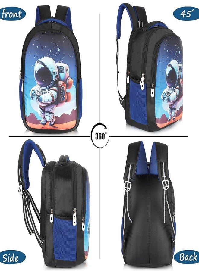 RBM Kids School Backpack For Nursery To Class 2 | 15.5 Inch Lightweight Waterproof Bag | Cartoon Printed School Bag For Boys & Girls (BAG07) - Image 3
