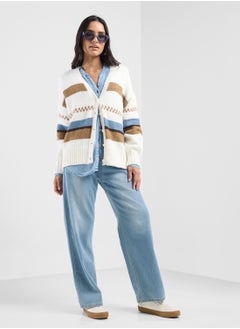 VANS Valerie Stripe Cardigan  - Image 4
