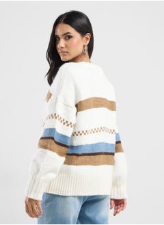 VANS Valerie Stripe Cardigan  - Image 2