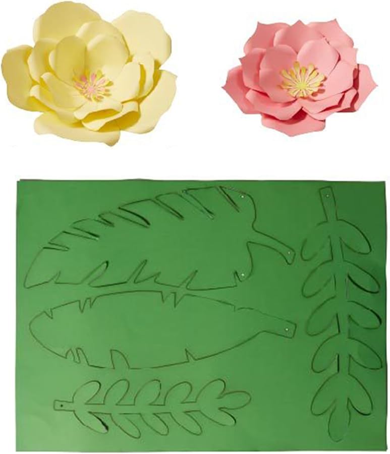 طقم حرف الورق الزهري للتزيين الإبداعي مشاريع المدارس حرف العطلات - Image 1