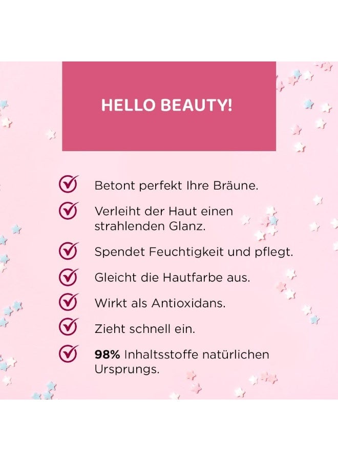 EVELINE COSMETICS لوشن الجسم المضيء والمُنعّم من بيوتي آند جلو صن شاين ريدي - Image 3