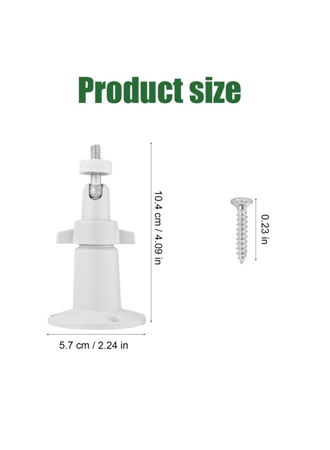 Gosknor 2pcs Security Camera Mount, Camera Mount Bracket Adjustable Camera Wall Mount Bracket Holder Compatible with Arlo Eufy Solocam S220/C210 Eufycam 2C/2C Pro 3/S330 3C/S300 - Image 2