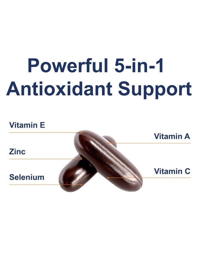 Carlson Carlson - ACES + Zn, Vitamins A, C, E + Selenium & Zinc, Multivitamin with Zinc, Cellular Health & Immune Support, Selenium Multivitamin, Antioxidant, 360 Softgels - Image 4