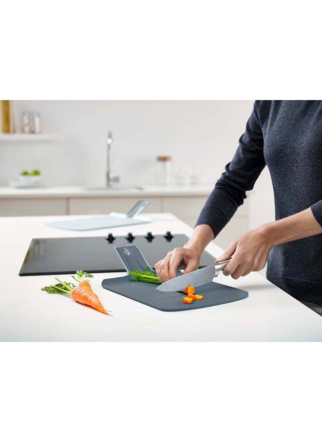 Joseph Joseph - 2 Chopping Board Joseph Joseph Small Twin The Original Folding Chopping Board Soft-Grip Handles And Non-Slip Feet - Image 1