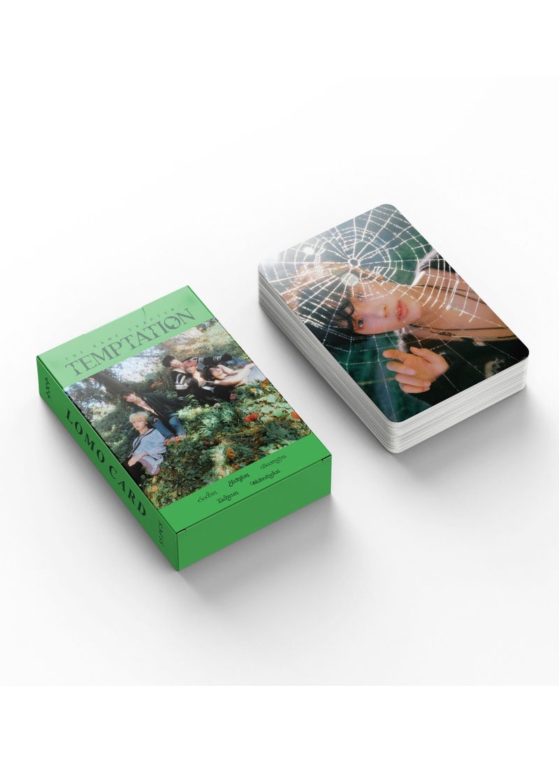 55-Piece TXT Temtation 2023 New Album photo Cards - Image 1