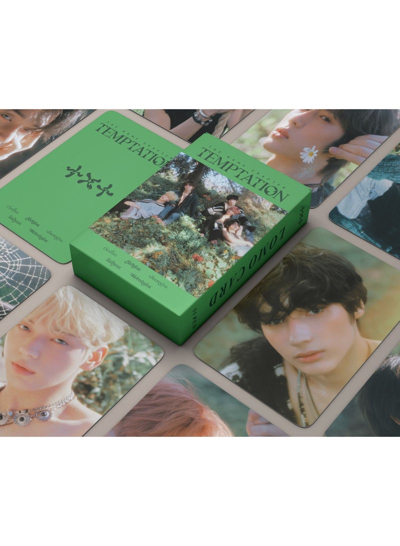 55-Piece TXT Temtation 2023 New Album photo Cards - Image 3