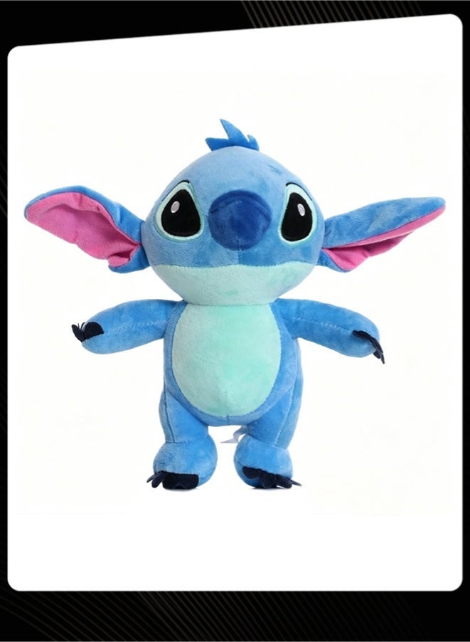Blue Alien Plush Toy, 22cm Soft Stuffed Animal Doll, Cute Cartoon Character Plushie for Kids, Birthday Gift - Image 1