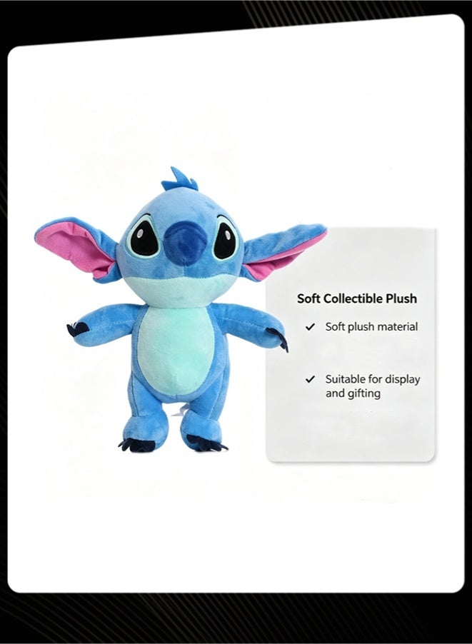 Blue Alien Plush Toy, 22cm Soft Stuffed Animal Doll, Cute Cartoon Character Plushie for Kids, Birthday Gift - Image 2