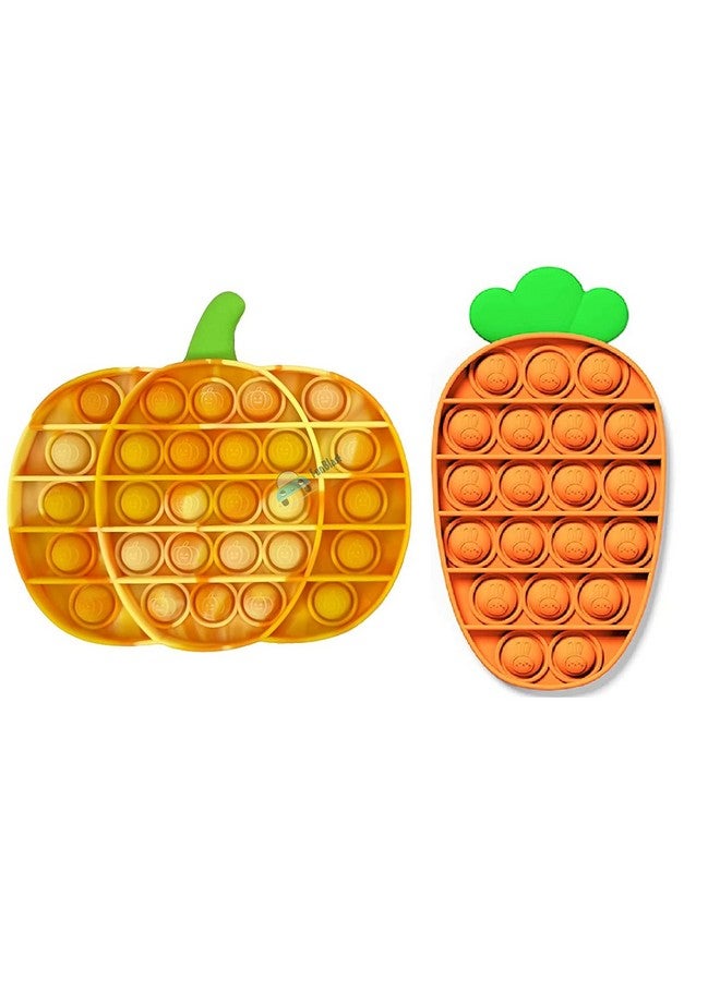 FunBlast Pop it Set (Pack of 2 Popit Game), Kids Toys Fidget Toys, Pop it Toy, Push Pop Bubble Fidget Sensory Toy, Stress Relief Fidget Toy Sensory Toys Novelty Gifts for Girls Boys Kids (28) - Image 1