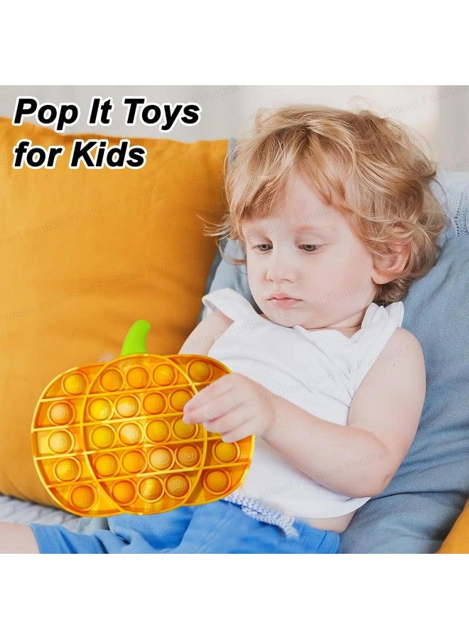 FunBlast Pop it Set (Pack of 2 Popit Game), Kids Toys Fidget Toys, Pop it Toy, Push Pop Bubble Fidget Sensory Toy, Stress Relief Fidget Toy Sensory Toys Novelty Gifts for Girls Boys Kids (28) - Image 2