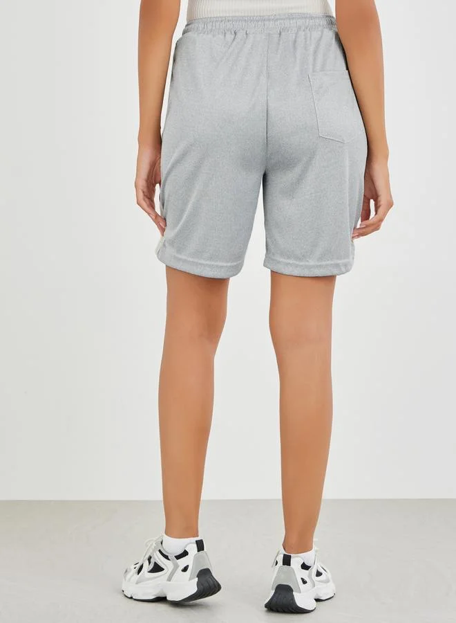 Take Two Take Two Side Lace Detail Shorts with Drawstring