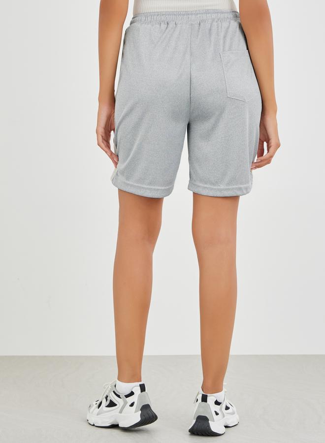 Take Two Side Lace Detail Shorts with Drawstring