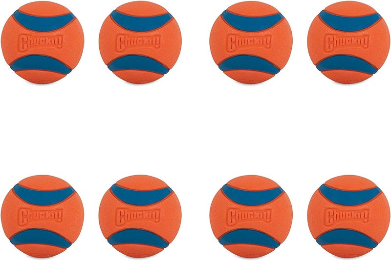 ChuckIt! Medium Ultra Ball Bundle, 8 Count - Image 1