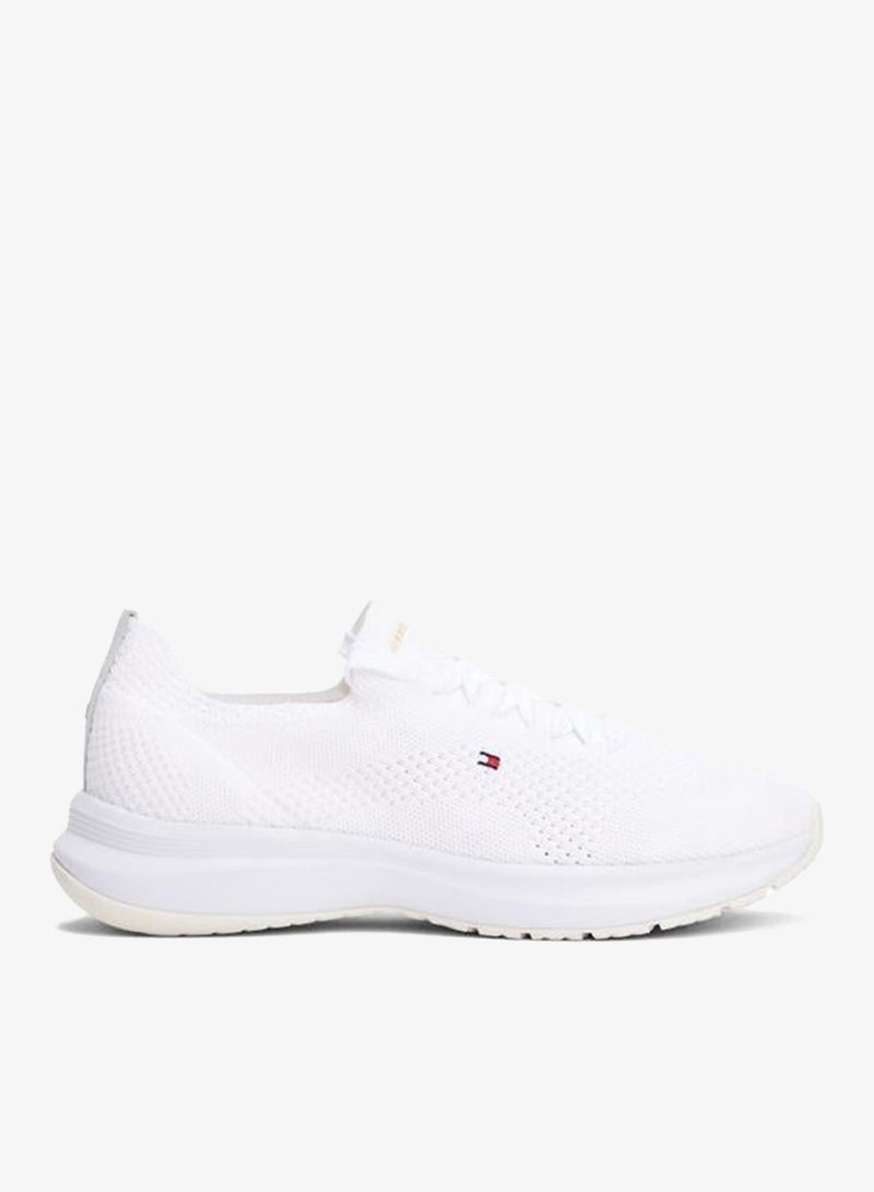 TOMMY HILFIGER knit runner lace ups sneakers - Image 1
