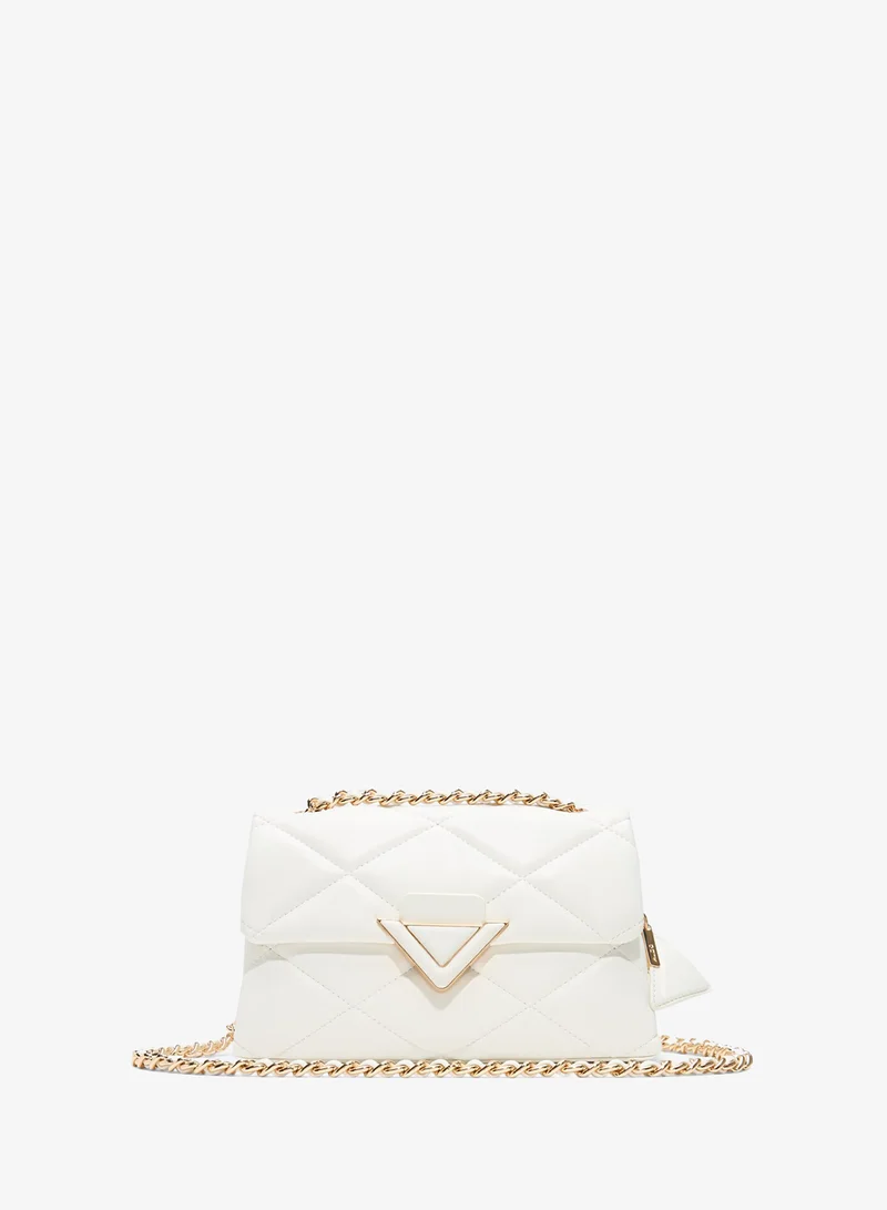 ALDO Quilted Flap Over Crossbody
