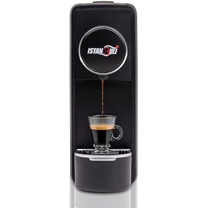استنبولي  ماكينة صنع قهوة كبسولة صغيرة الحجم ذات نكهة رائعة وضغط 19 بار للحصول على كوب مثالي - Image 3