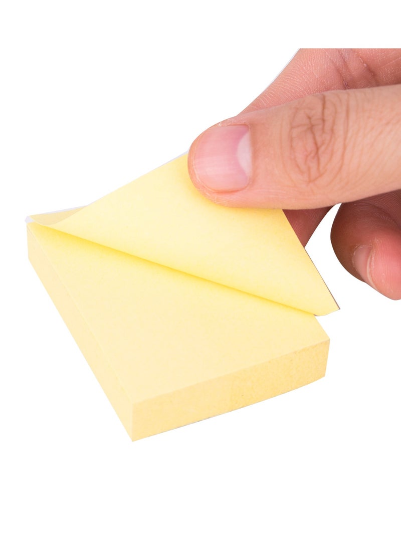 Deli ملاحظات لاصقة صغيرة بحجم 1.5 × 2 بوصة، 3 وسادات في كل عبوة  - Image 2