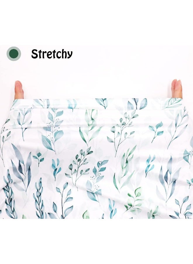 DILIMI Baby Car Seat Cover Green Leaf - Image 3