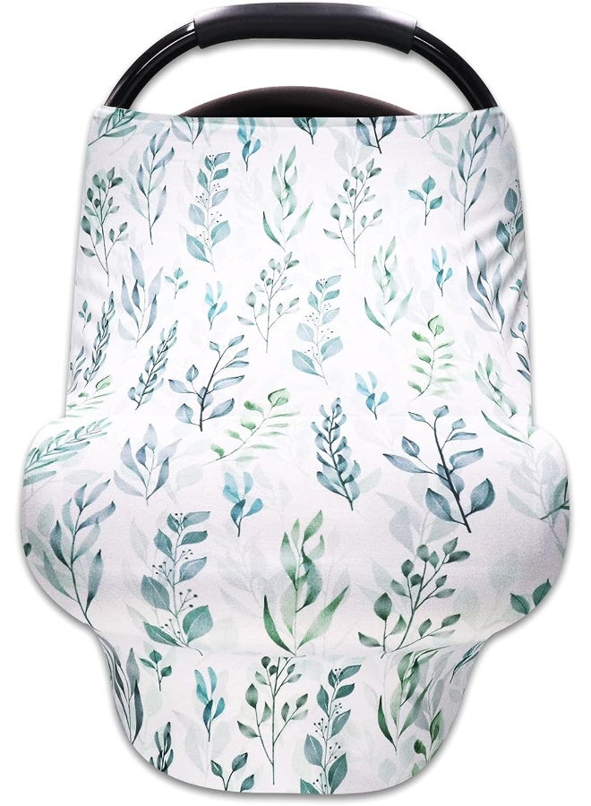 DILIMI Baby Car Seat Cover Green Leaf - Image 1