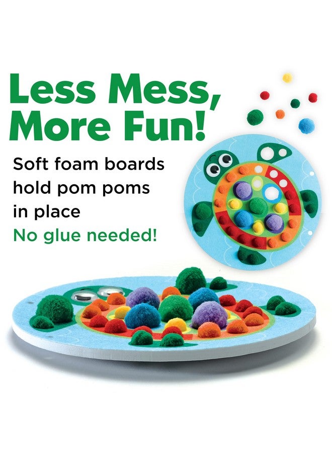 Creativity for Kids إبداع للأطفال: صور بوم بوم - أنشطة تعليمية لمرحلة ما قبل المدرسة، ألعاب حسية للأطفال الصغار، فنون وحرف للأطفال من عمر 3-5 سنوات - Image 4