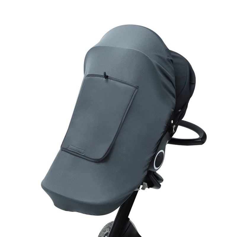 Universal stroller sun shield (UPF50 + sun protection) - Image 3