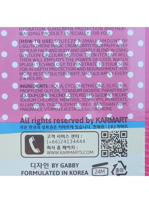 skinwhite glutathione Cathy Doll WHITENING SUNSCREEN L-Glutathione Magic Cream SPF50 / REVIEW  after 2 years main image 1
