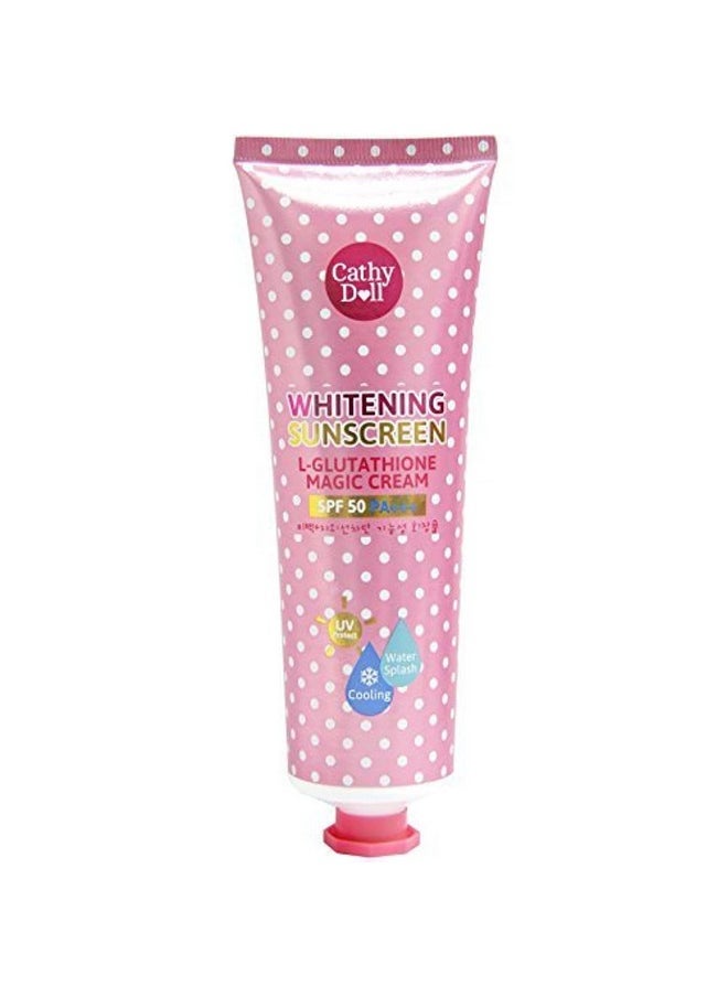 Cathy Doll Cathy Doll L-Glutathione Magic Cream SPF 50 Whitening Sunscreen 138ml  - Image 1