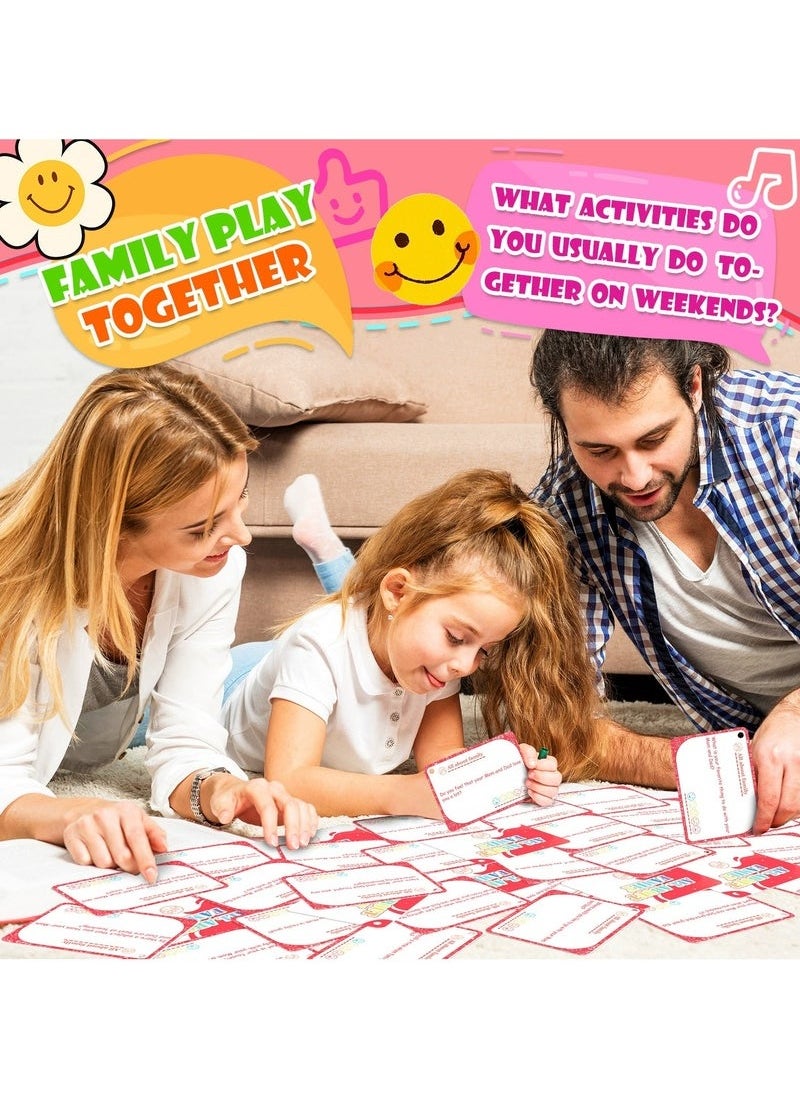 PEI  AN Family Relationship English Short Sentences Children's Educational Early Education Parent-Child Interactive Communication Questions And Answers Early Education Toys  - Image 4