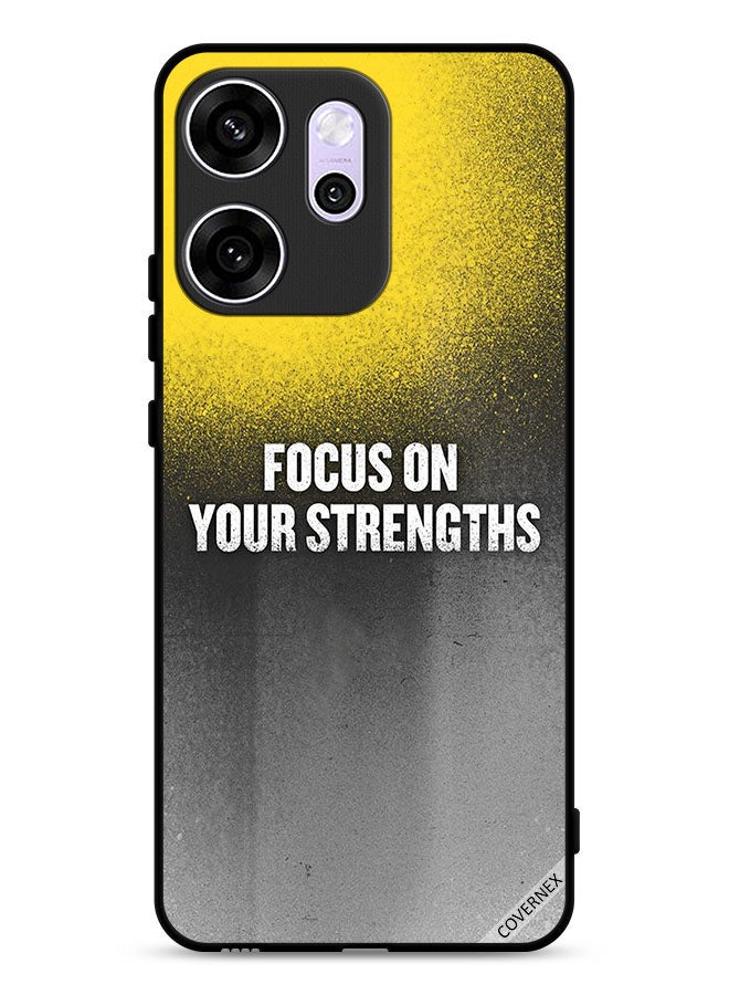 Covernex Oppo Reno14 F Protective Case Cover Focus On Your Strengths - Image 1