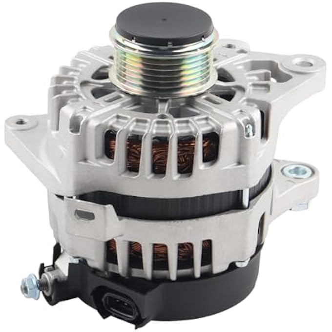 FEIDKS Alternator 12V 150A 6-Groove Pulley Compatible with Hyundai Elantra 2017-2020 Kia Forte 2017-2021 Replace# 373002E721, 61001473 - Image 2