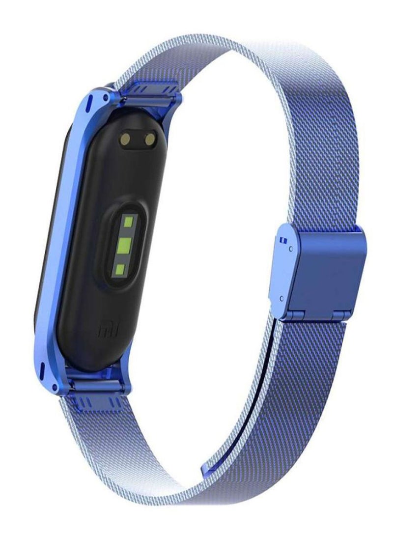 NIBEMINENT Replacement Band For Xiaomi Mi 3/4 Blue  - Image 2