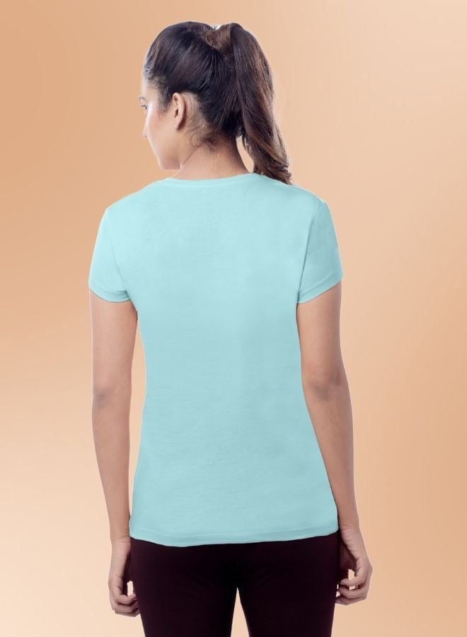 Brida Women's Organic Cotton T-Shirt - Soft, Breathable, Eco-Friendly Casual Wear for Everyday Comfort - Elina 3 (COMBO)( - Image 4