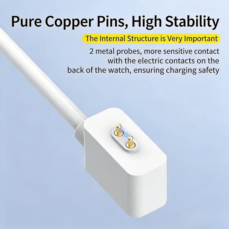 Charging Cable Compatible With Xiaomi Band 8 9 10 NFC Charger for 8 Pro 2pcs - Image 4