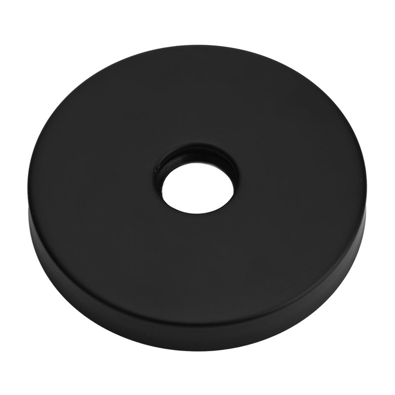 Large Shower Arm Flange 304 Stainless Steel Shower Arm Escutcheon Plate for G1/2in Pipe Replacement Home Black - Image 4