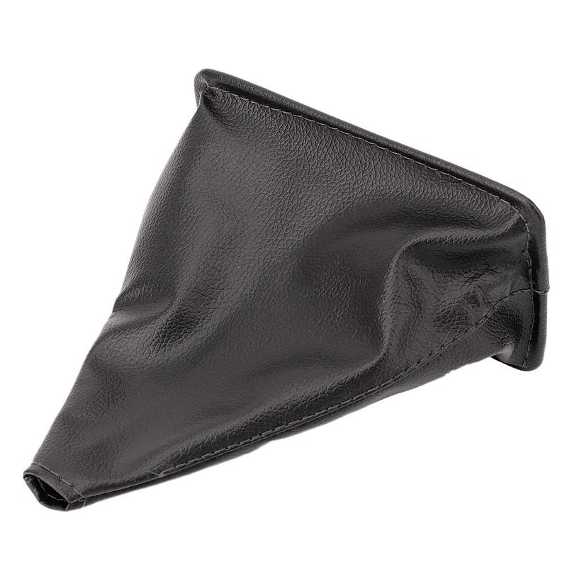 Universal Black Leather Gear Shift Boot Cover Replacement for Smooth Driving - Image 2