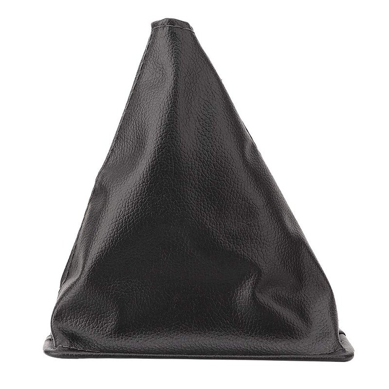Universal Black Leather Gear Shift Boot Cover Replacement for Smooth Driving - Image 5