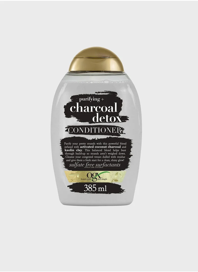 Ogx Conditioner, Purifying+ Charcoal Detox