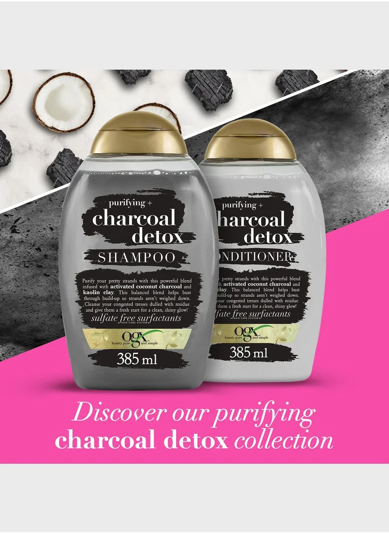 Ogx Conditioner, Purifying+ Charcoal Detox