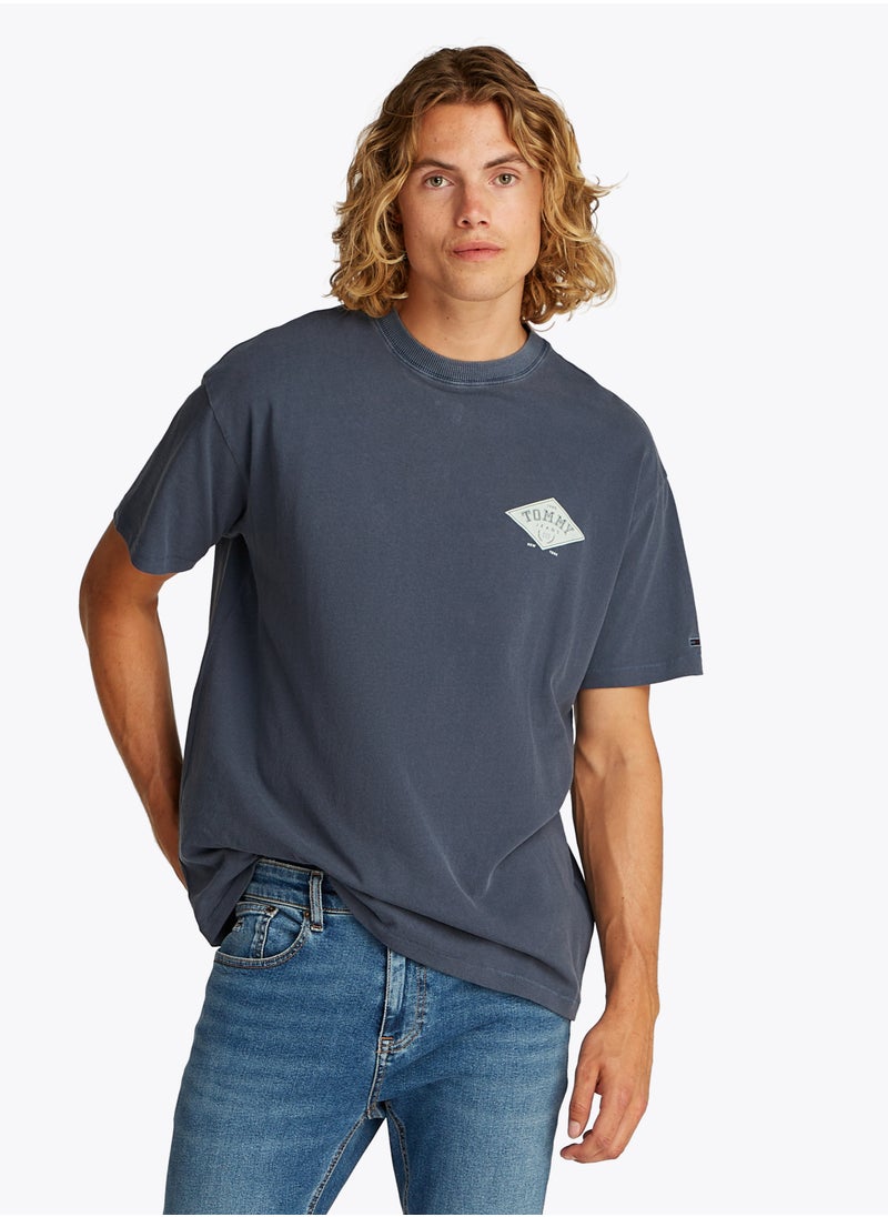 TOMMY JEANS Relaxed Varsity Graphics T-Shirt  - Image 1
