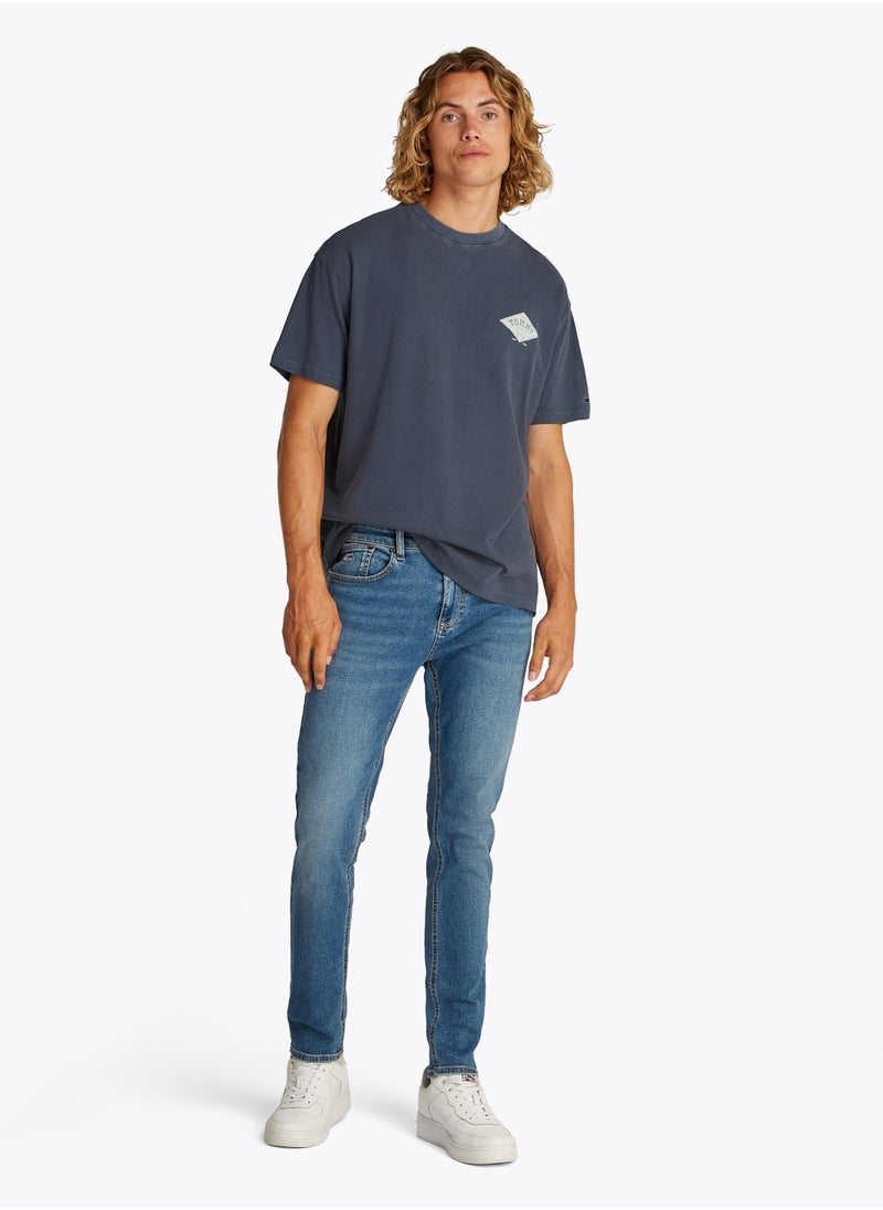 TOMMY JEANS Relaxed Varsity Graphics T-Shirt  - Image 4