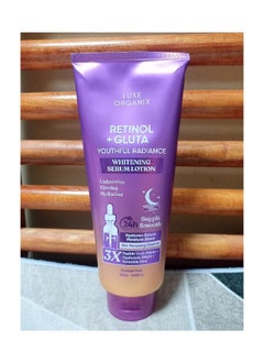 LUXE ORGANIX RETINOL + GLUTA WHITENING SERUM LOTION 350ML  - Image 2