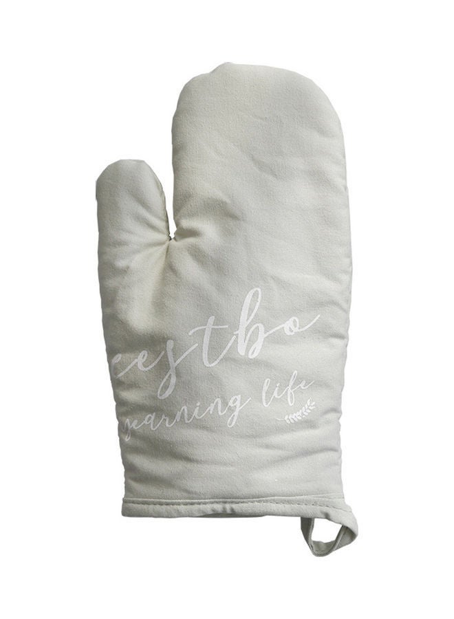 NIBEMINENT Anti-Scalding Cotton Microwave Glove Grey 