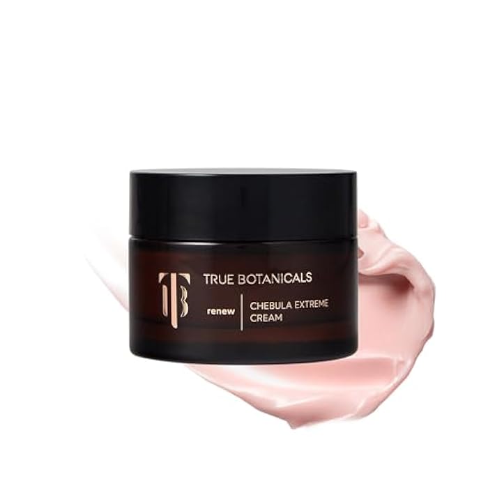 True Botanicals Chebula Extreme Cream | Anti-Aging Moisturizer w/Hyaluronic Acid | Treats Fine Lines & Wrinkles | Dry & Sensitive Skin | Dermatologist Tested, All Natural, Vegan | 1.7 oz | 50 ml - Image 1