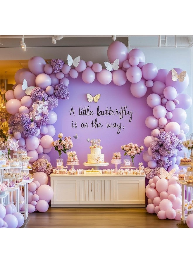 RUBFAC 129pcs Pastel Purple Balloons Different Sizes 18 12 10 5 Inches for Garland Arch, Light Purple Balloons for Birthday Baby Shower Gender Reveal Easter Wedding Party Decoration - Image 5