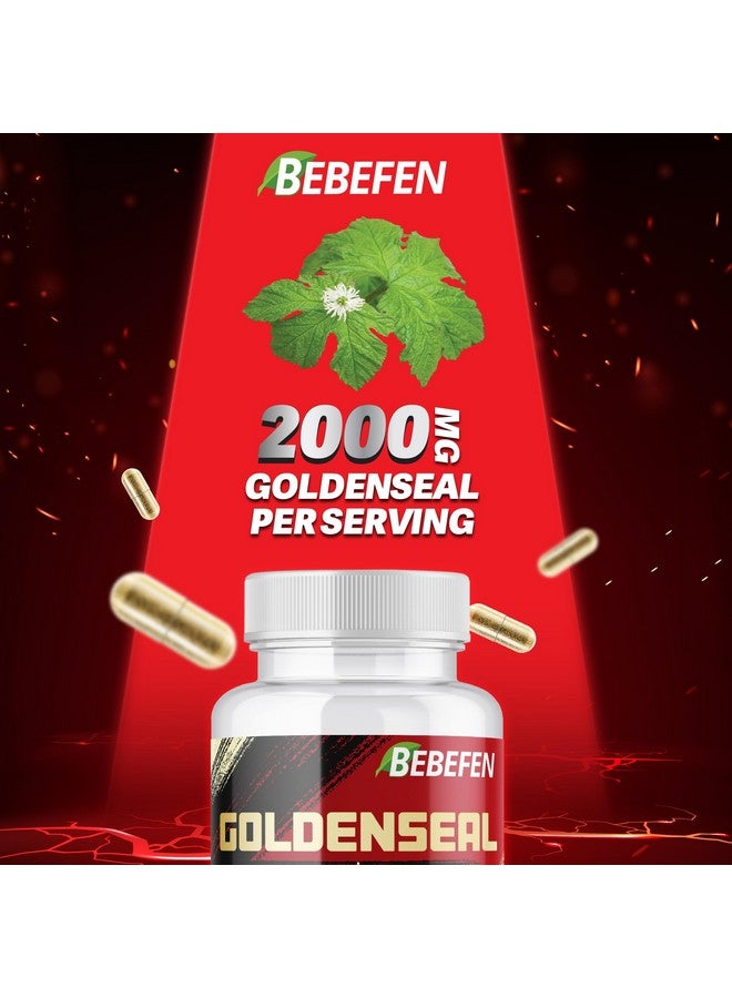 BEBEFEN كبسولات جذر الذهب BEBEFEN 2000 ملغ | مكمل عشبي تقليدي | مستخلص مركز | نباتي، غير معدل وراثيًا - Image 3