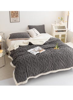 Sharpdo Coral Flannel Thickened Lambswool Blanket Sofa Blanket 180*200CM  - Image 5