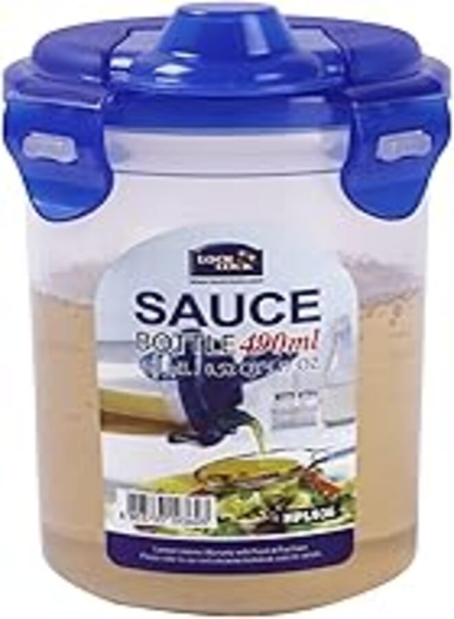 LocknLock Round Sauce Plastic Container 490ml