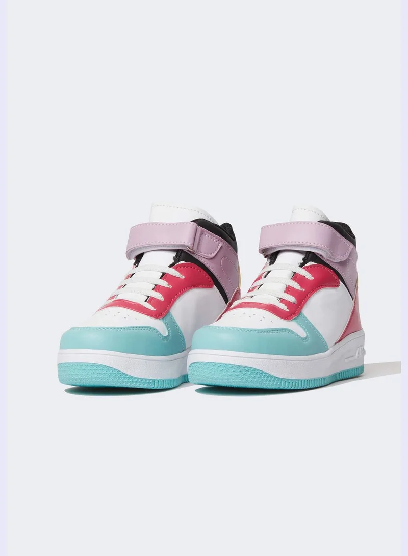 DeFacto Colour Block Velcro Trainers