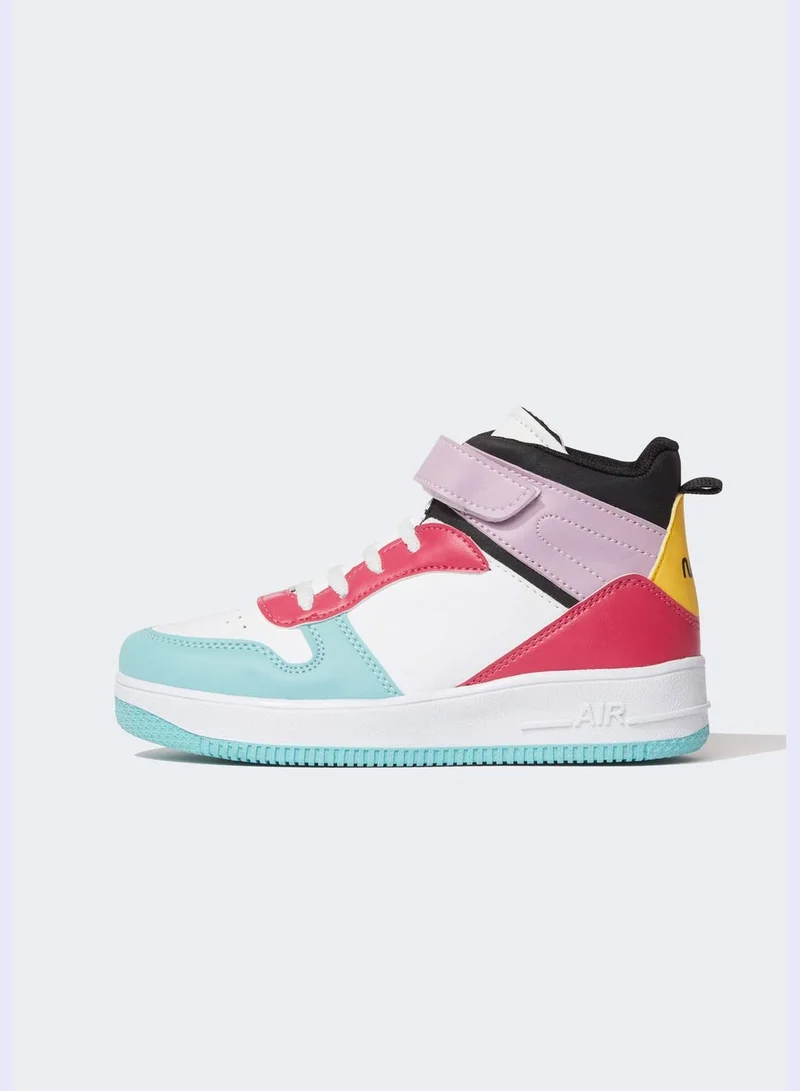 DeFacto Colour Block Velcro Trainers