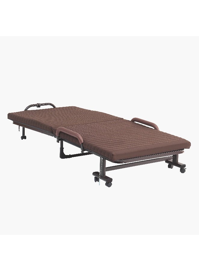 Home Box سرير معدني قابل للطي قابل للتعديل للبالغين - بني - Image 4